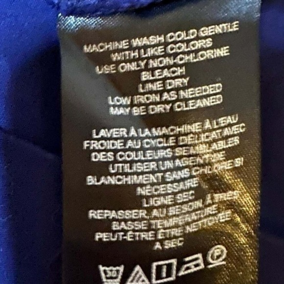 Anthropologie Belted Navy Pencil Skirt - XS - NWT $138 Retail - Picture 6 of 7